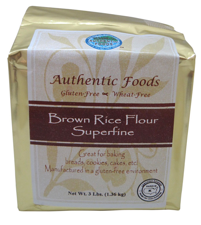 Superfine Brown Rice Flour - Authentic Foods