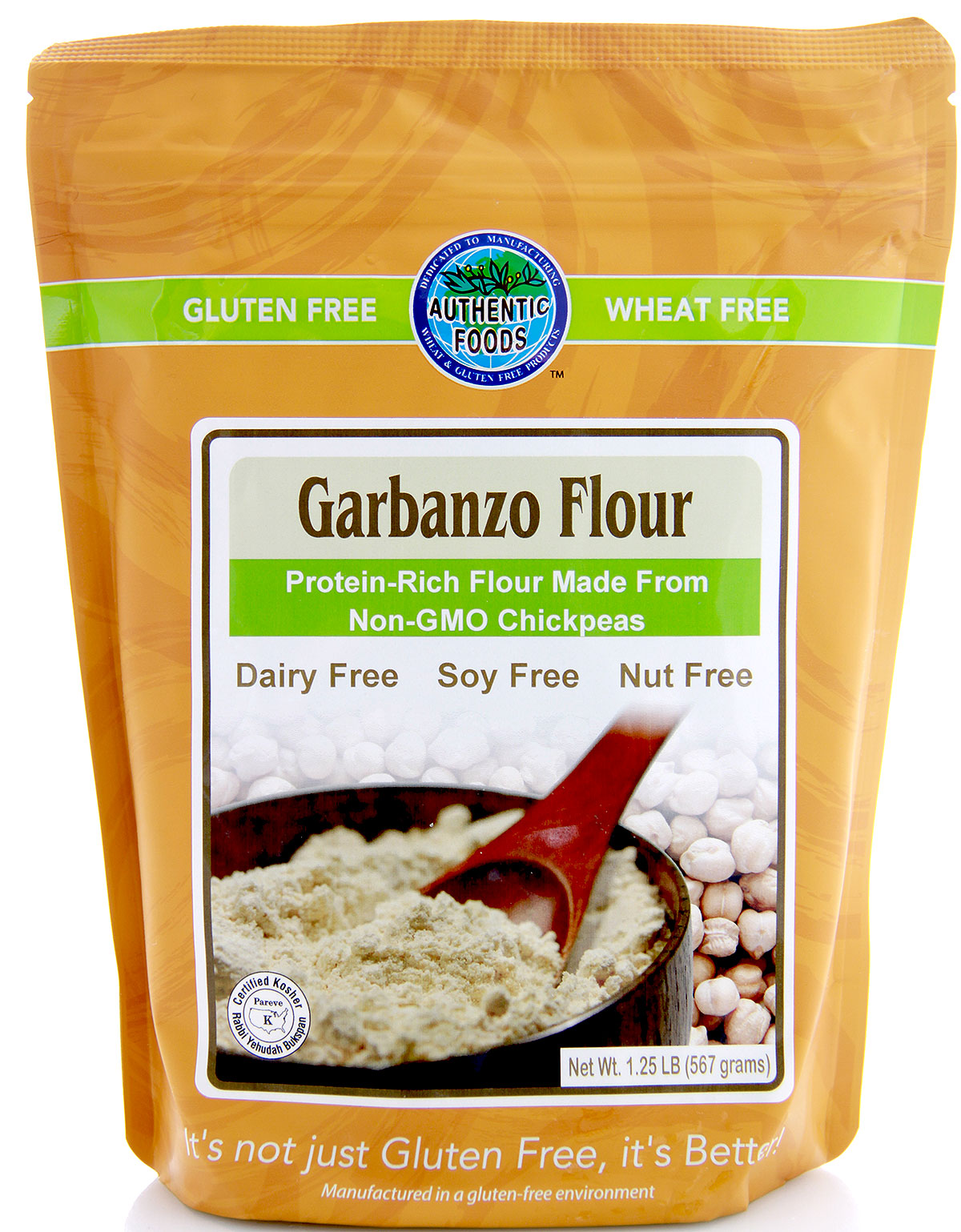 Garbanzo Flour Authentic Foods